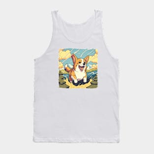 cute corgi Tank Top